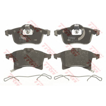 Photo Brake Pad Set, disc brake TRW GDB1668