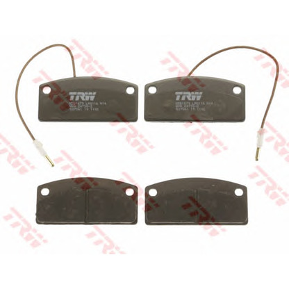 Photo Brake Pad Set, disc brake TRW GDB1679