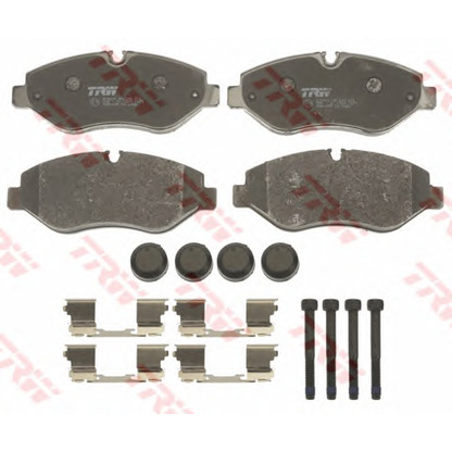 Photo Brake Pad Set, disc brake TRW GDB1698