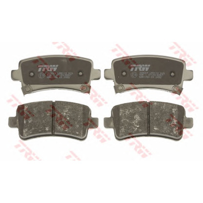 Photo Brake Pad Set, disc brake TRW GDB1784