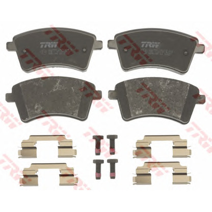 Photo Brake Pad Set, disc brake TRW GDB1785