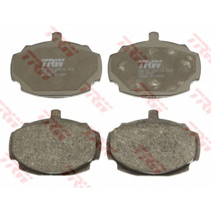 Photo Brake Pad Set, disc brake TRW GDB331