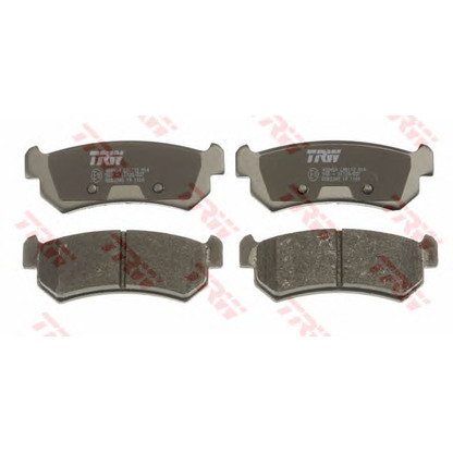 Photo Brake Pad Set, disc brake TRW GDB3348