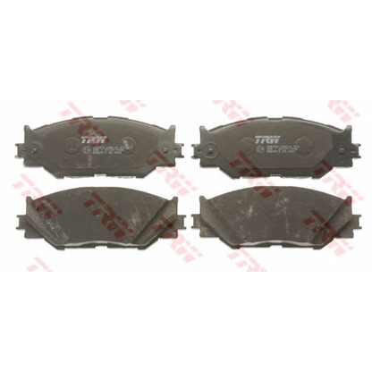 Photo Brake Pad Set, disc brake TRW GDB3410