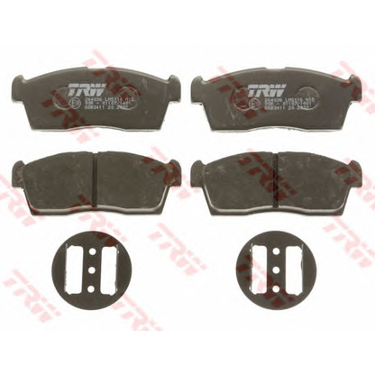 Photo Brake Pad Set, disc brake TRW GDB3411