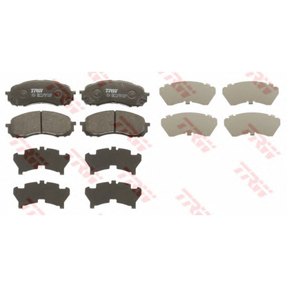 Photo Brake Pad Set, disc brake TRW GDB3469