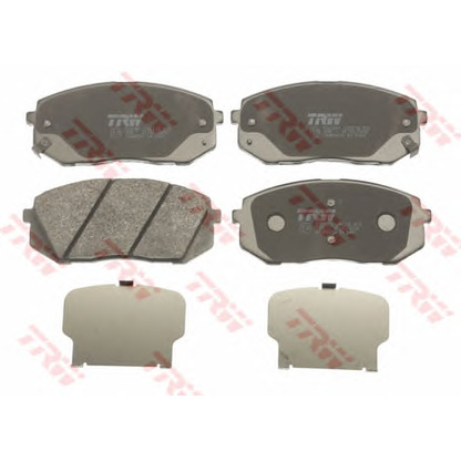 Photo Brake Pad Set, disc brake TRW GDB3530