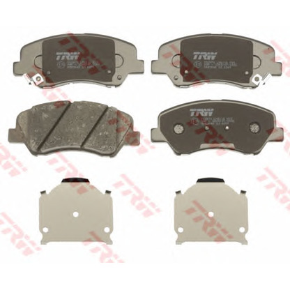 Photo Brake Pad Set, disc brake TRW GDB3548
