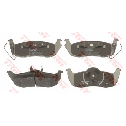 Photo Brake Pad Set, disc brake TRW GDB4137