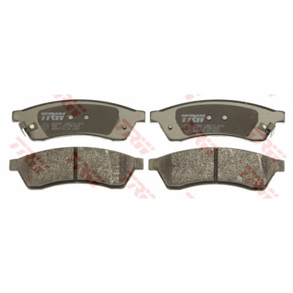 Photo Brake Pad Set, disc brake TRW GDB4172