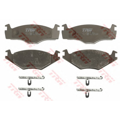 Photo Brake Pad Set, disc brake TRW GDB454