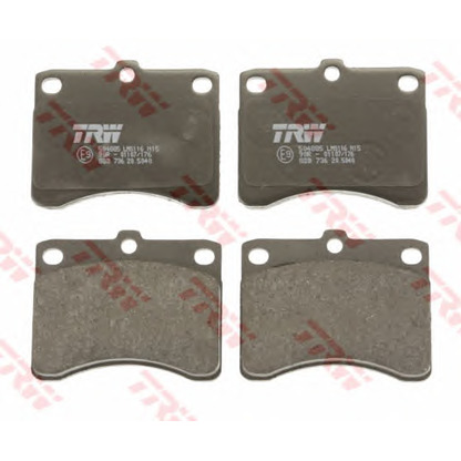 Photo Brake Pad Set, disc brake TRW GDB736