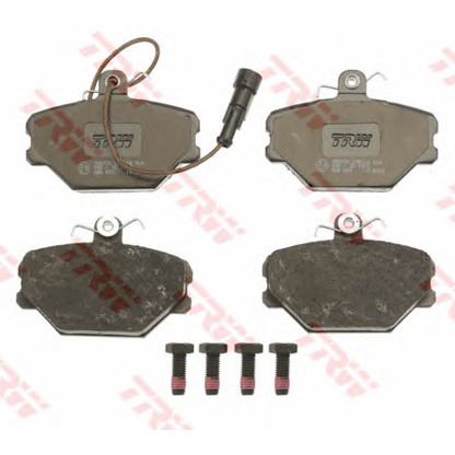 Photo Brake Pad Set, disc brake TRW GDB833