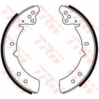 Photo Brake Shoe Set TRW GS6060