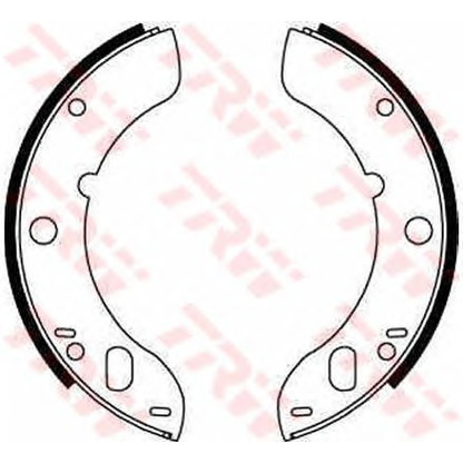 Photo Brake Shoe Set TRW GS6094