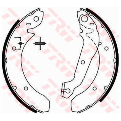 Photo Brake Shoe Set TRW GS6152