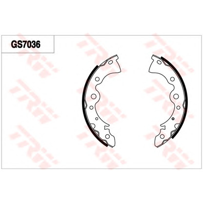 Photo Brake Shoe Set TRW GS7036