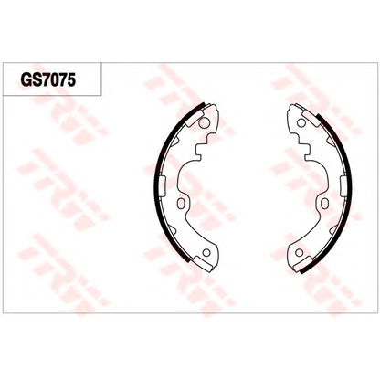 Photo Brake Shoe Set TRW GS7075