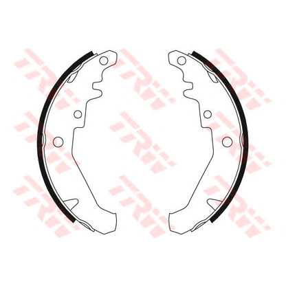 Photo Brake Shoe Set TRW GS8436