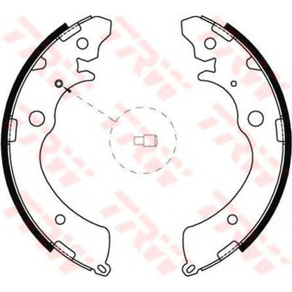 Photo Brake Shoe Set TRW GS8493