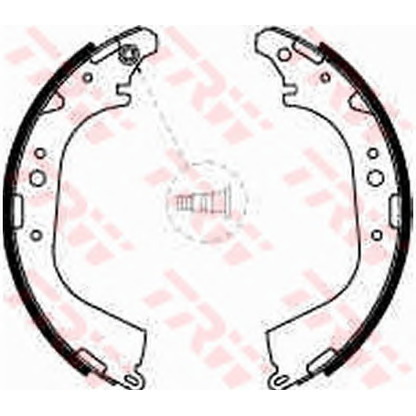 Photo Brake Shoe Set TRW GS8501