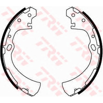 Photo Brake Shoe Set TRW GS8512