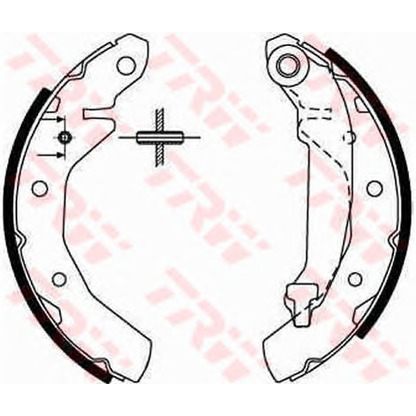 Photo Brake Shoe Set TRW GS8646