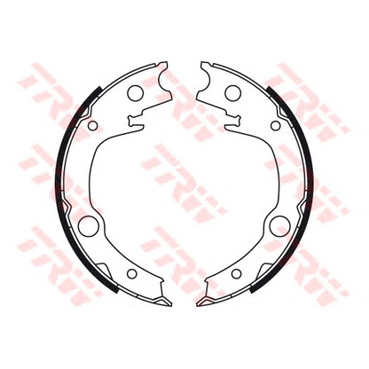 Zdjęcie Zesatw szczęk hamulcowych, hamulec postojowy TRW GS8723