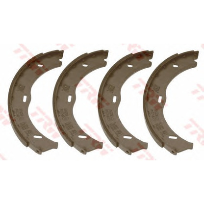 Photo Brake Shoe Set, parking brake TRW GS8741