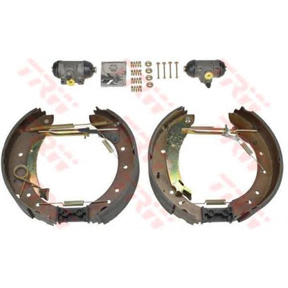 Photo Brake Shoe Set TRW GSK1221