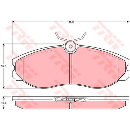 Foto Kit frenos, freno de disco TRW GTD1102