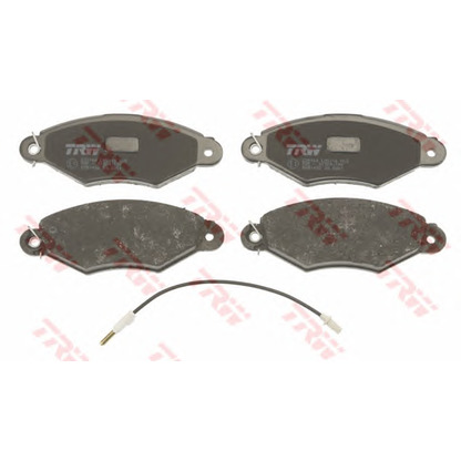 Photo Brake Set, disc brakes TRW GTD1171