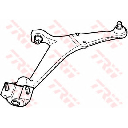 Фото Рычаг независимой подвески колеса, подвеска колеса TRW JTC300