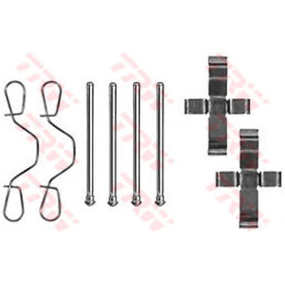 Zdjęcie Zestaw akcesoriów, klocki hamulcowe TRW PFK112