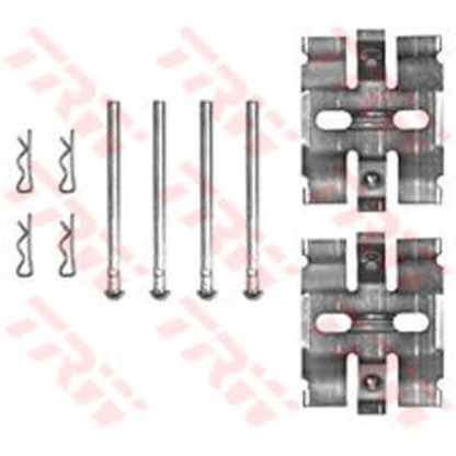 Foto Zubehörsatz, Scheibenbremsbelag TRW PFK118