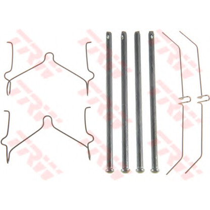 Zdjęcie Zestaw akcesoriów, klocki hamulcowe TRW PFK549