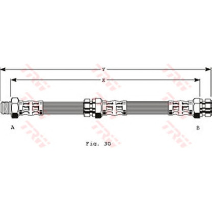 Foto Flessibile del freno TRW PHB150