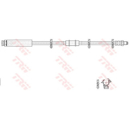 Foto Flessibile del freno TRW PHB291