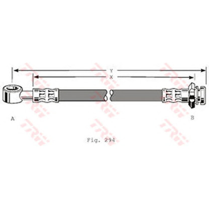 Foto Flessibile del freno TRW PHD211