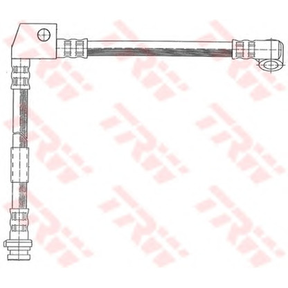 Photo Brake Hose TRW PHD390