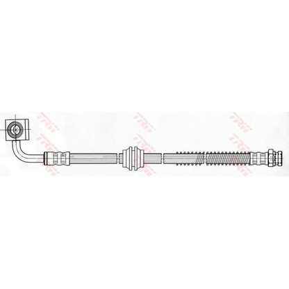 Photo Brake Hose TRW PHD631