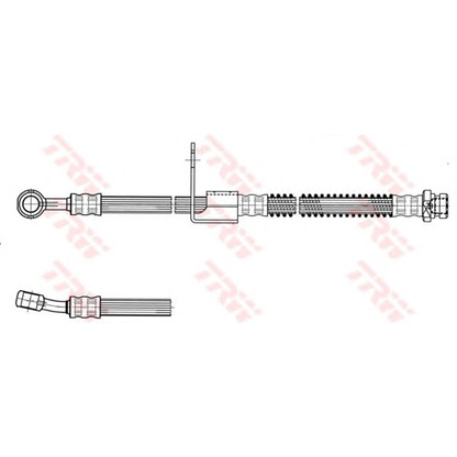 Photo Brake Hose TRW PHD958