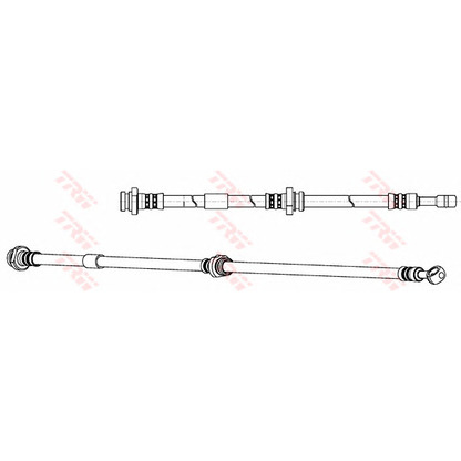 Photo Brake Hose TRW PHD968