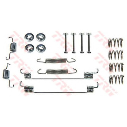 Photo Accessory Kit, brake shoes TRW SFK166