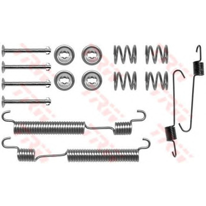 Photo Accessory Kit, brake shoes TRW SFK358