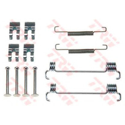 Photo Accessory Kit, brake shoes TRW SFK386