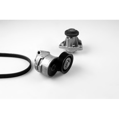 Photo Water Pump + V-Ribbed Belt Kit GK K980743A