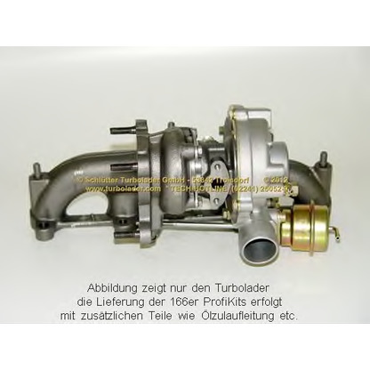 Foto Montagesatz, Lader SCHLÜTTER TURBOLADER 16600020