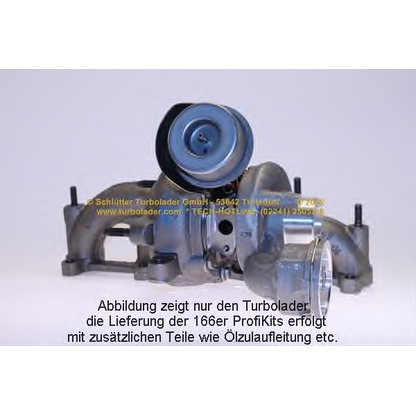 Zdjęcie Zestaw montażowy, urządzenie ładujące turbo SCHLÜTTER TURBOLADER 16600280