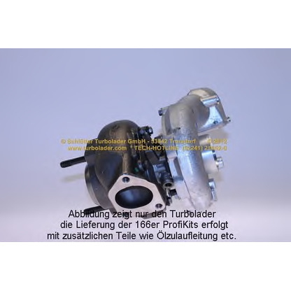 Foto Kit montaggio, Compressore SCHLÜTTER TURBOLADER 16600456